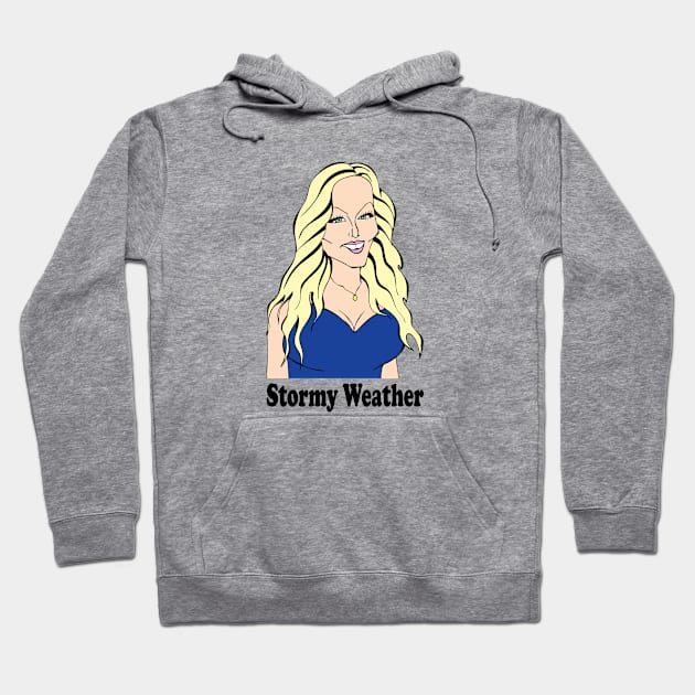 STORMY DANIELS Hoodie by cartoonistguy